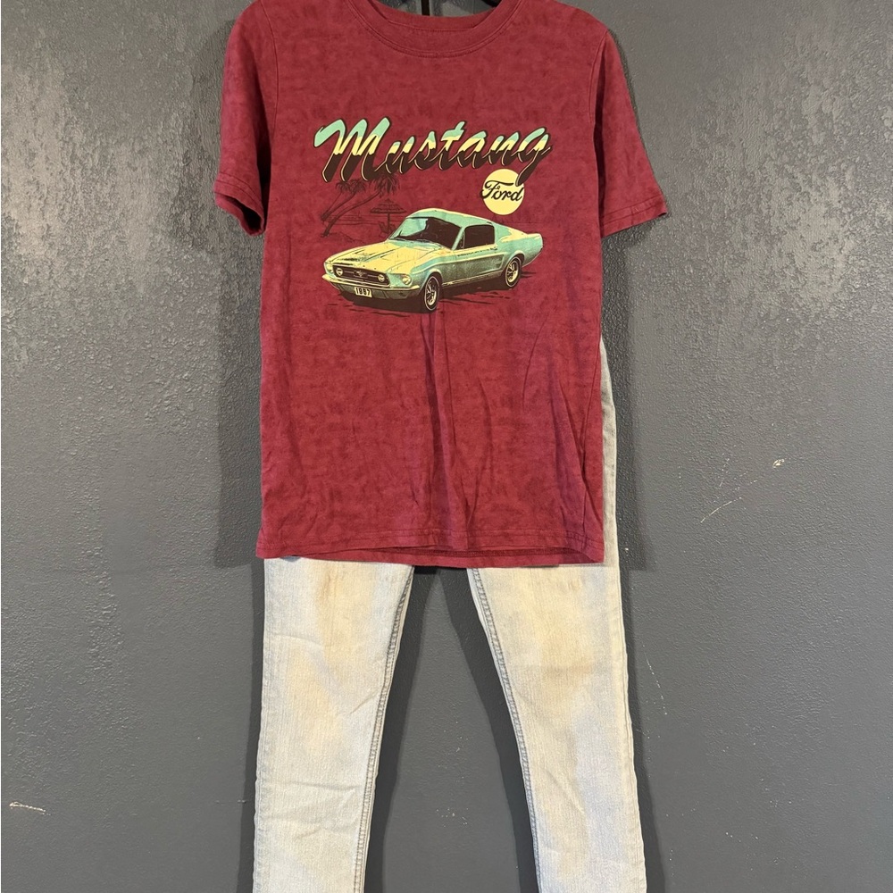 OshKosh B'gosh Red Mustang Graphic Tee